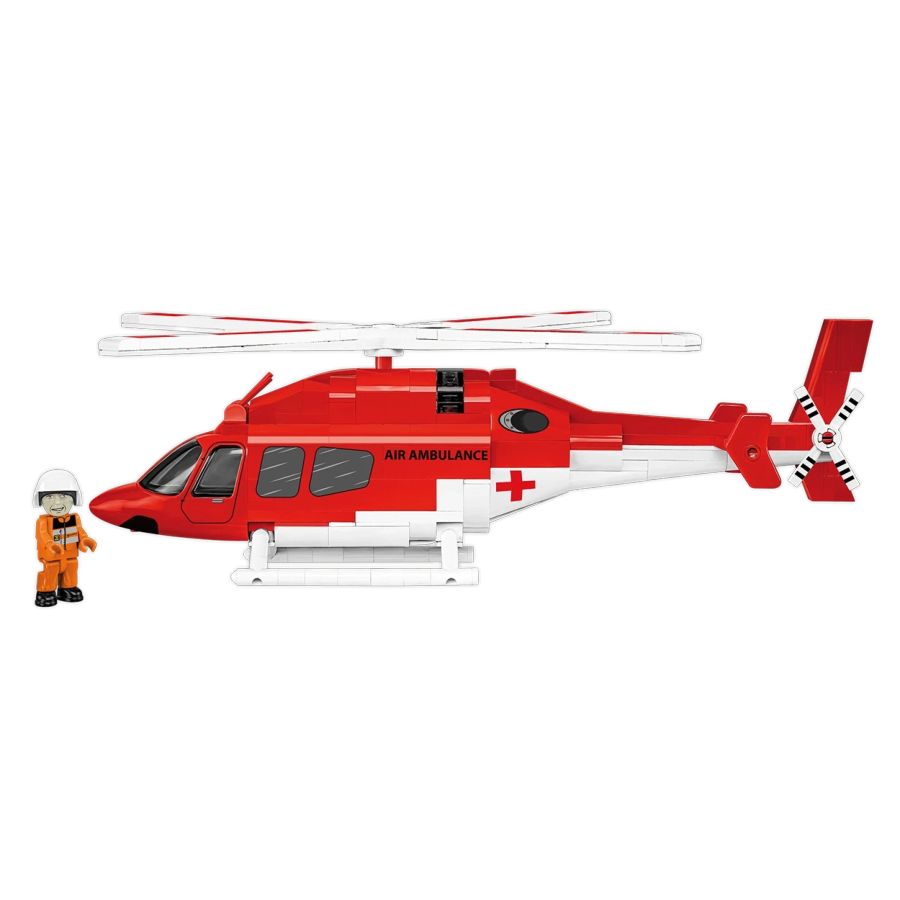 Cobi - Bell 429 Air Ambulance Helicopter 1:48 Scale (257 Pcs)