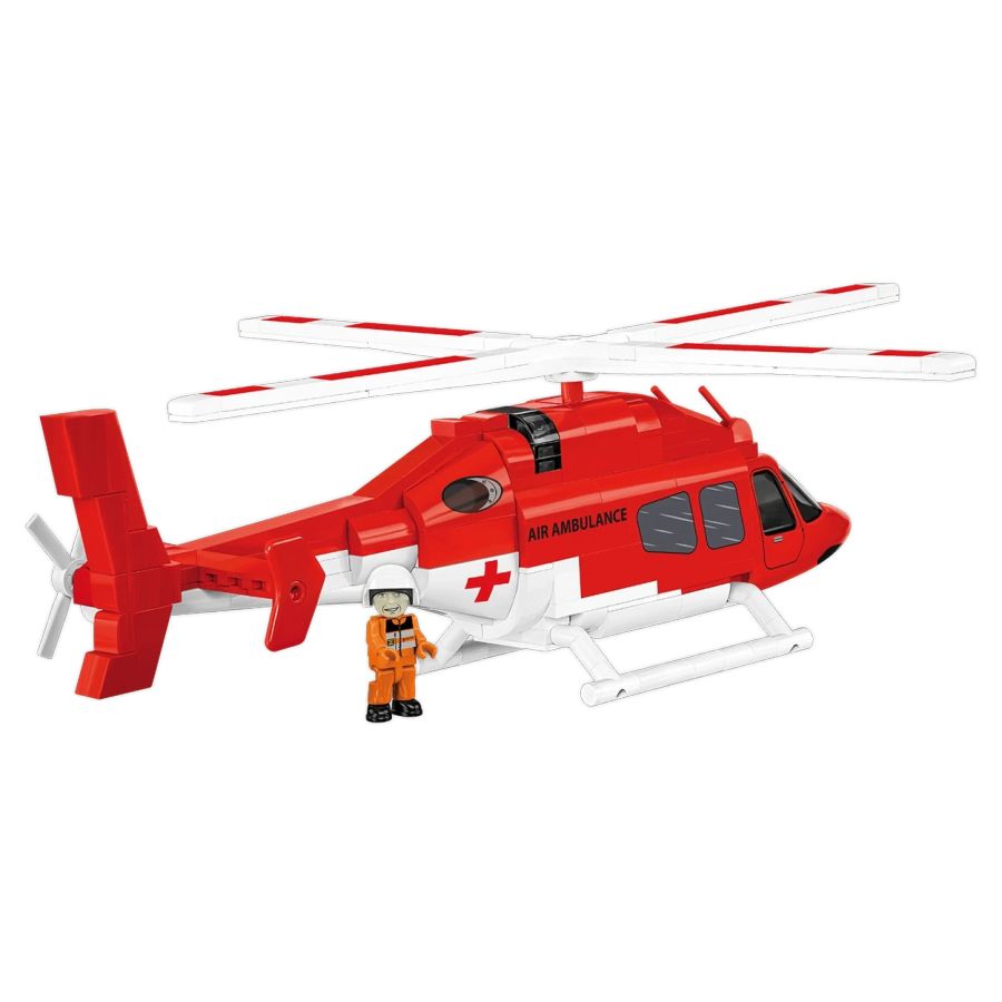 Cobi - Bell 429 Air Ambulance Helicopter 1:48 Scale (257 Pcs)