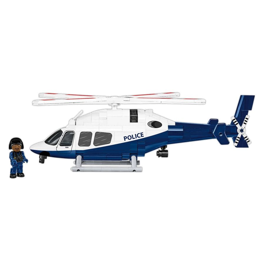 Cobi - Bell 429 Police Helicopter 1:48 Scale (254 Pcs)