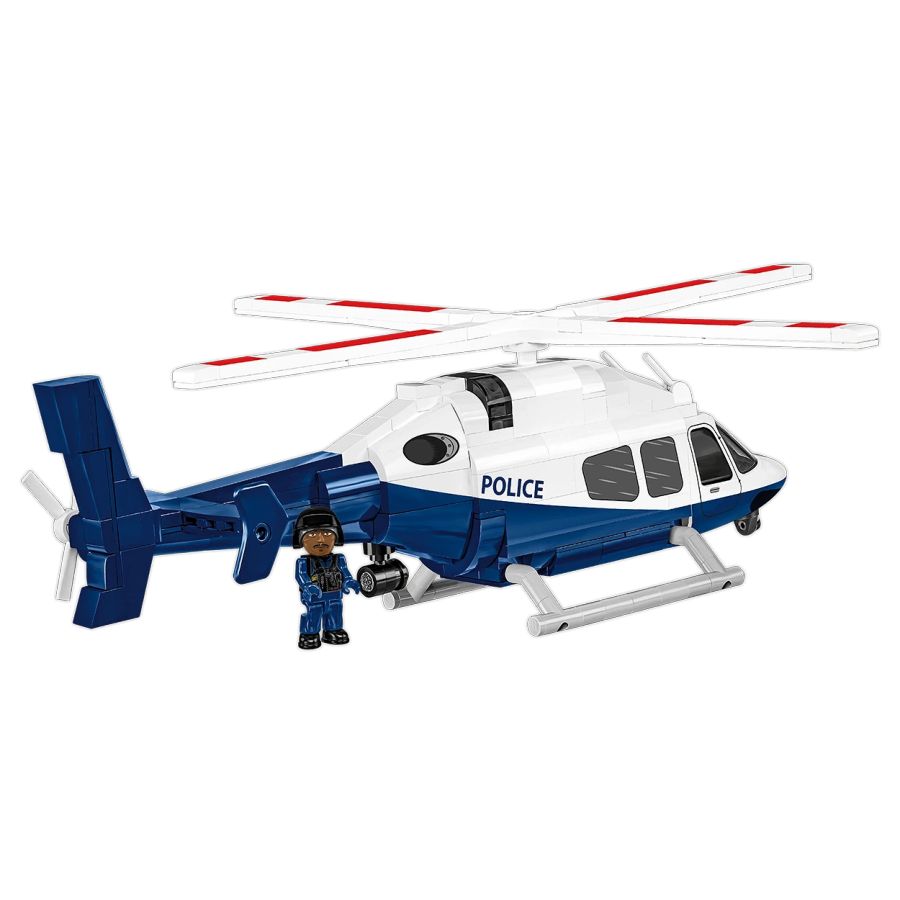 Cobi - Bell 429 Police Helicopter 1:48 Scale (254 Pcs)