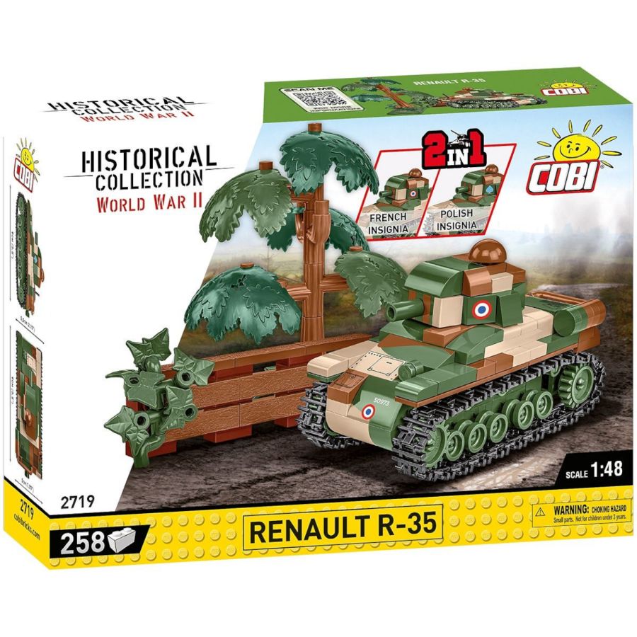World War 2 - Renault R-35 (258 Pcs)