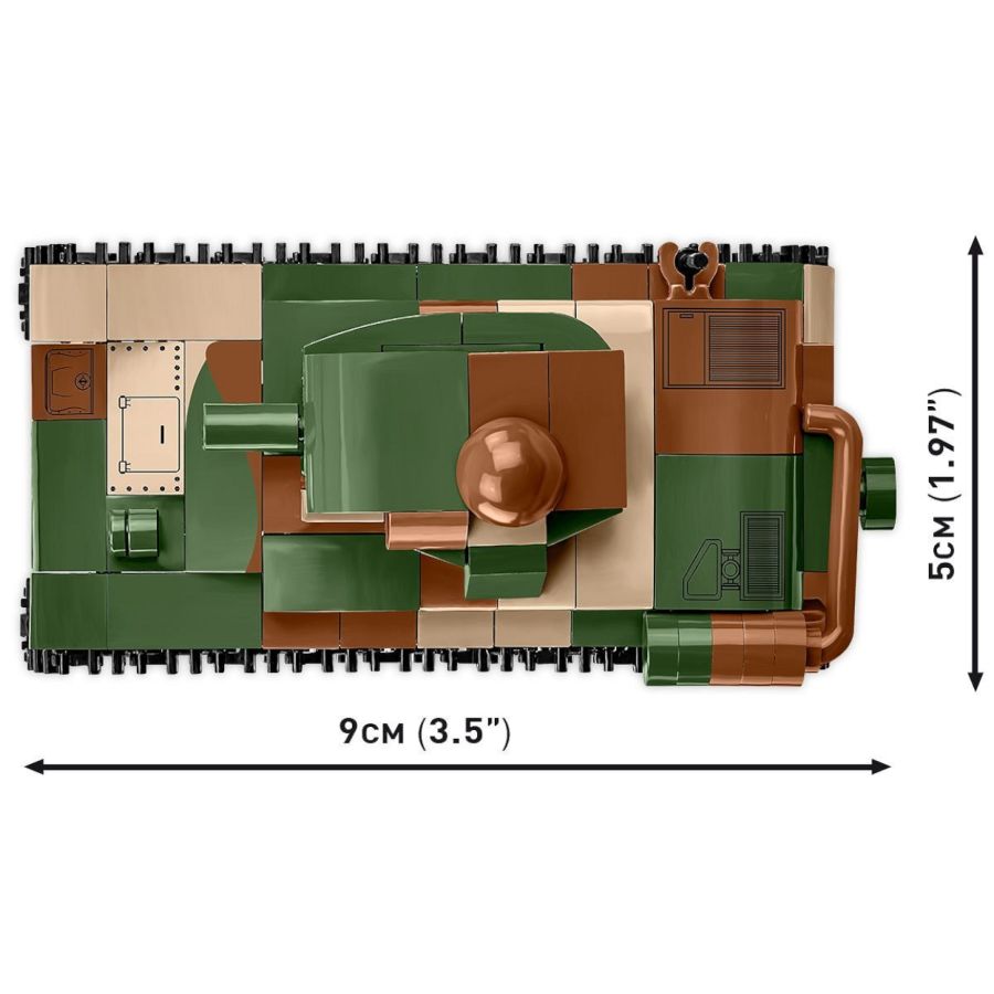 World War 2 - Renault R-35 (258 Pcs)