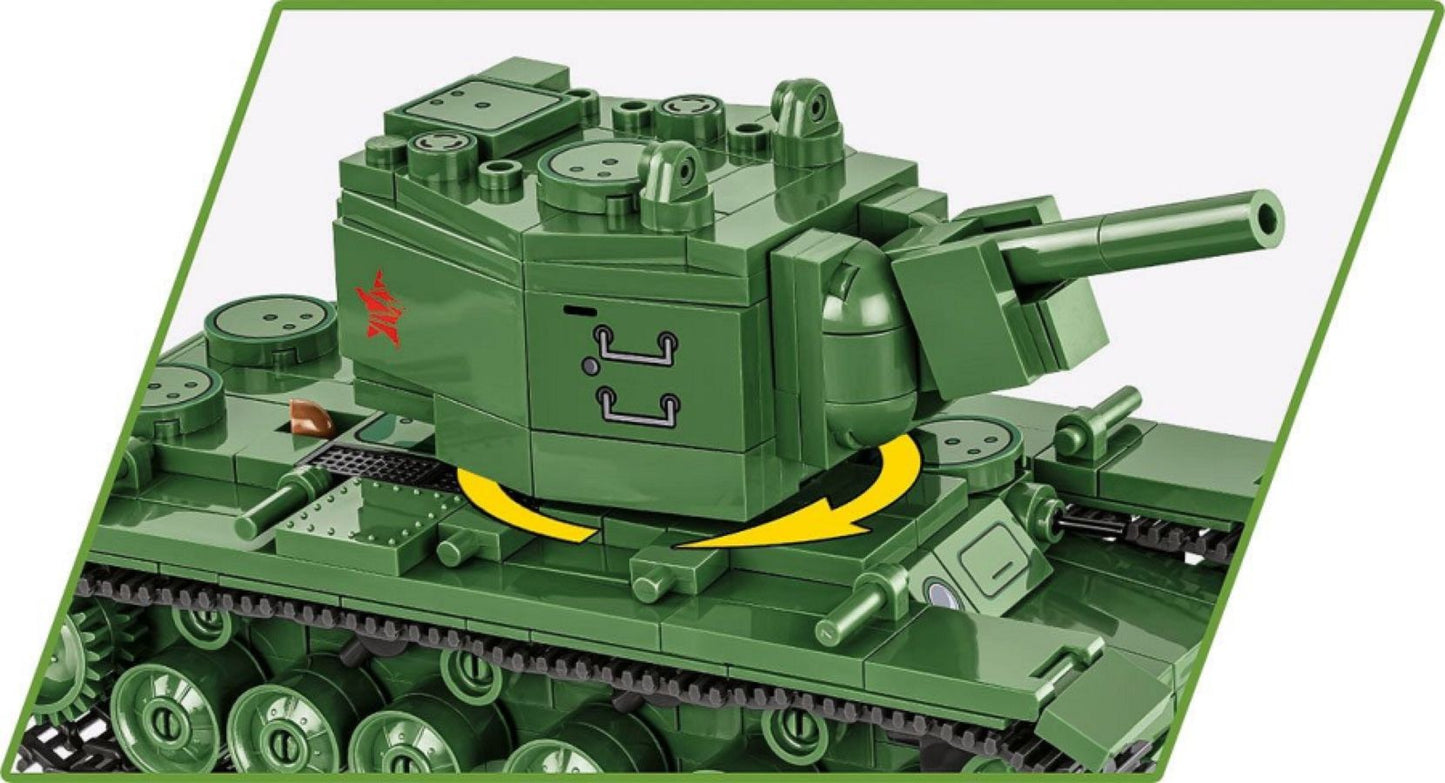 World War 2 - KV-2 Tank (510Piece Kit)