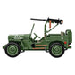 World War 2 - Willys MB + Trailer Exclusive (1580 Pcs)