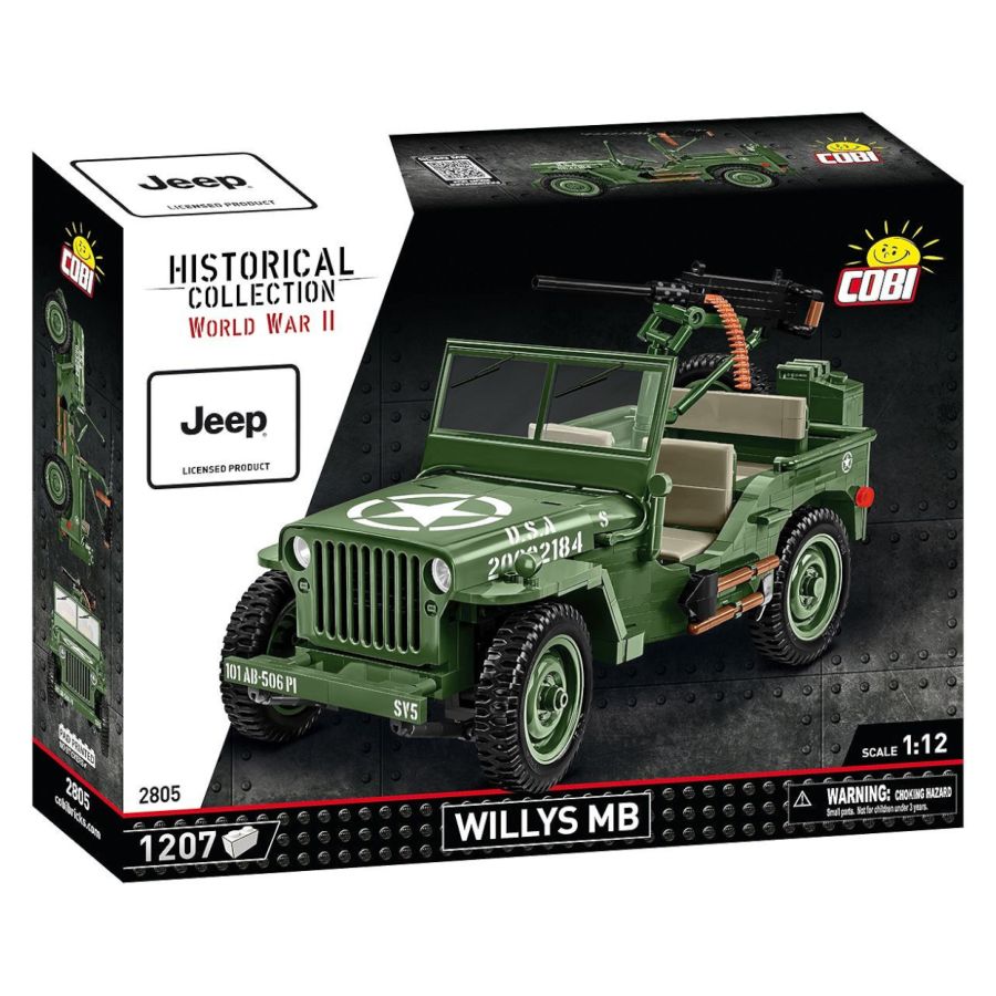 World War 2 - Willys MB (1207 Pcs)