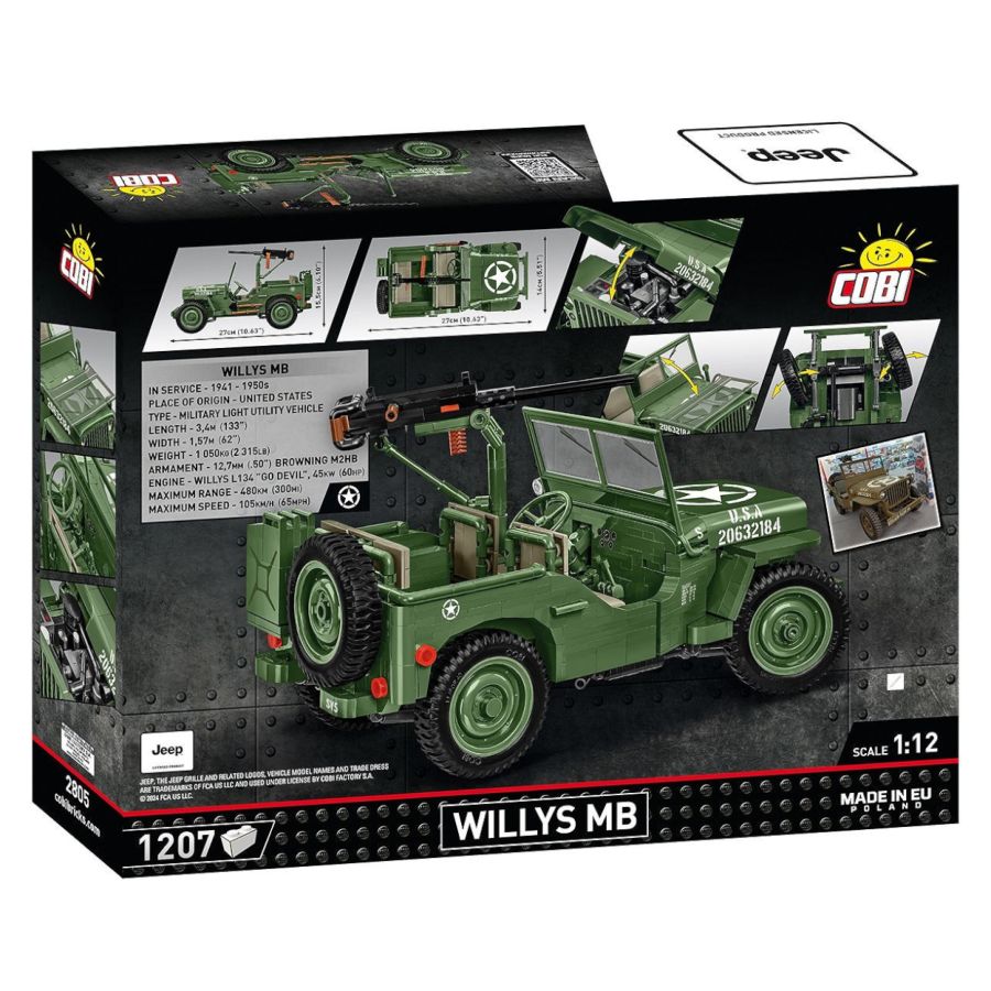 World War 2 - Willys MB (1207 Pcs)
