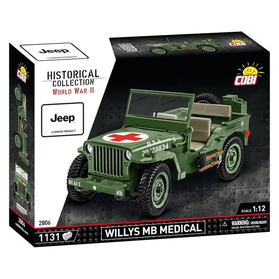 World War 2 - Willys Medical MB (1131 Pcs)