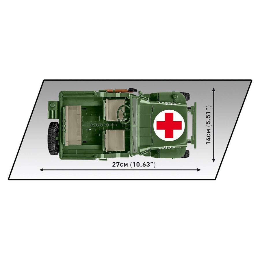 World War 2 - Willys Medical MB (1131 Pcs)