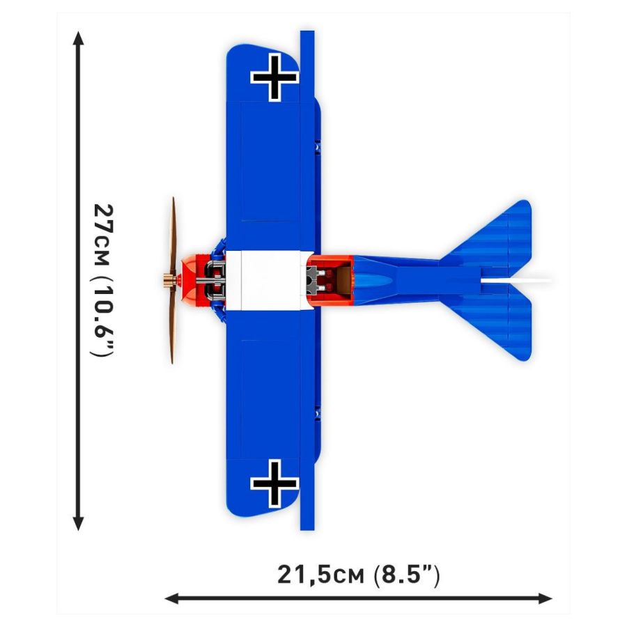 Great War - Fokker D. VII Plane (256 Pcs)