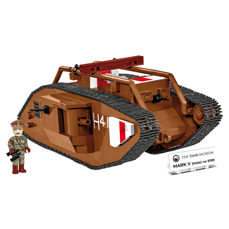 Great War - Mark V Tank (Male) N.9199 (848 Pcs)