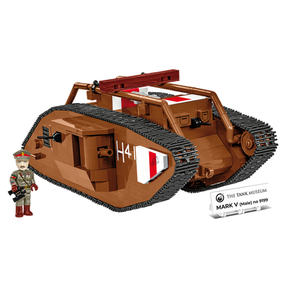 Great War - Mark V Tank (Male) N.9199 (848 Pcs)