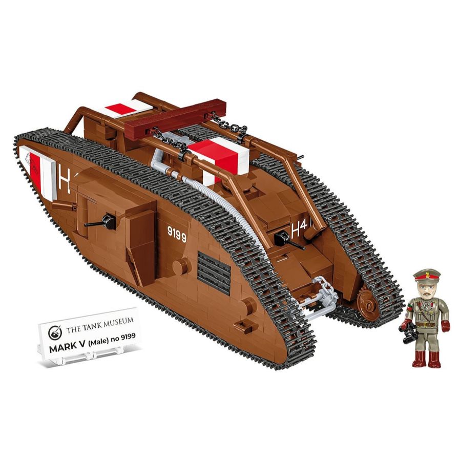 Great War - Mark V Tank (Male) N.9199 (848 Pcs)