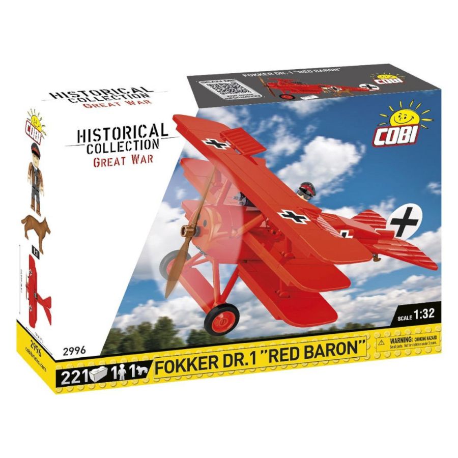 Great War - Fokker Dr.1 Red Baron (221 Pcs)
