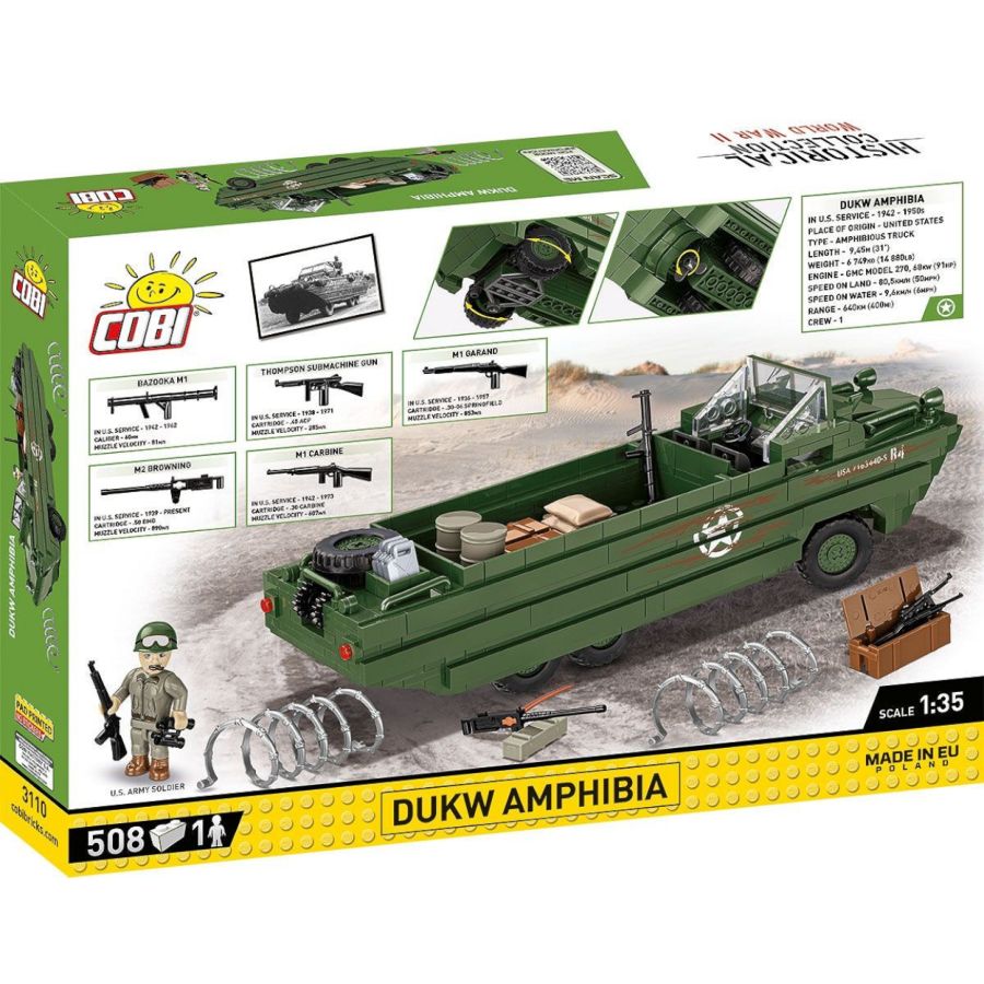World War 2 - Dukw Amphibia (508 Pcs)