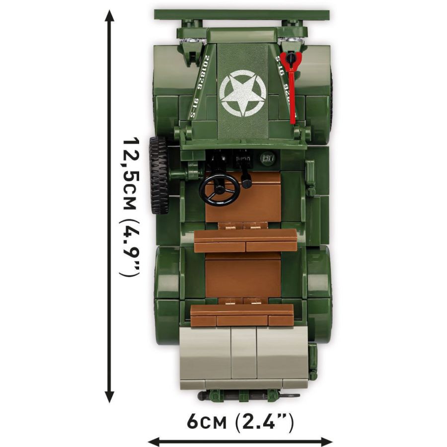 World War 2 - Dodge WC-56 Command Car (208 Pcs)