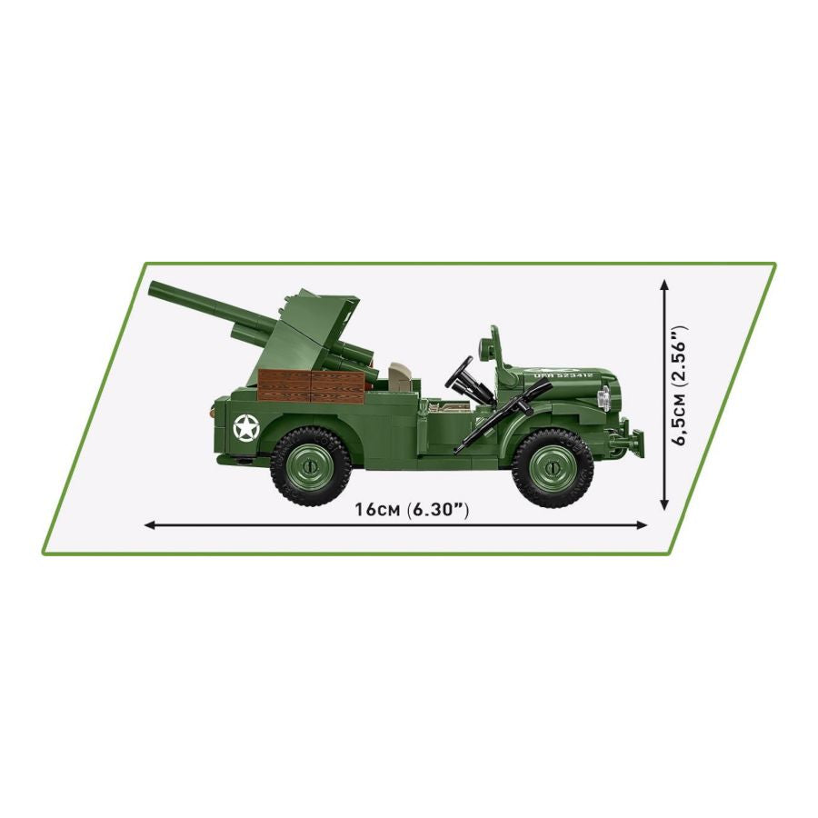 World War 2 - 37mm GMC M6 Fargo (230 Pcs)