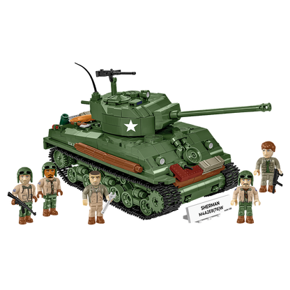 World War 2 - Sherman M4A2E8(76)W (865 Pcs)