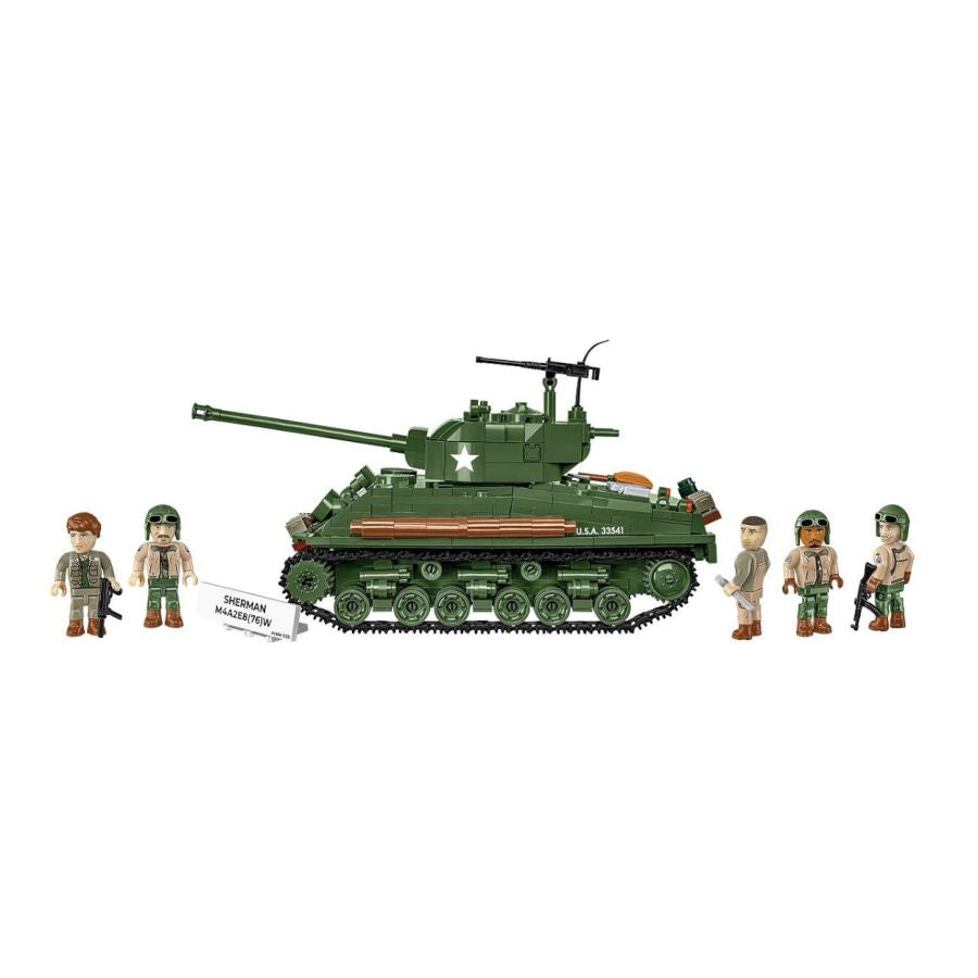 World War 2 - Sherman M4A2E8(76)W (865 Pcs)