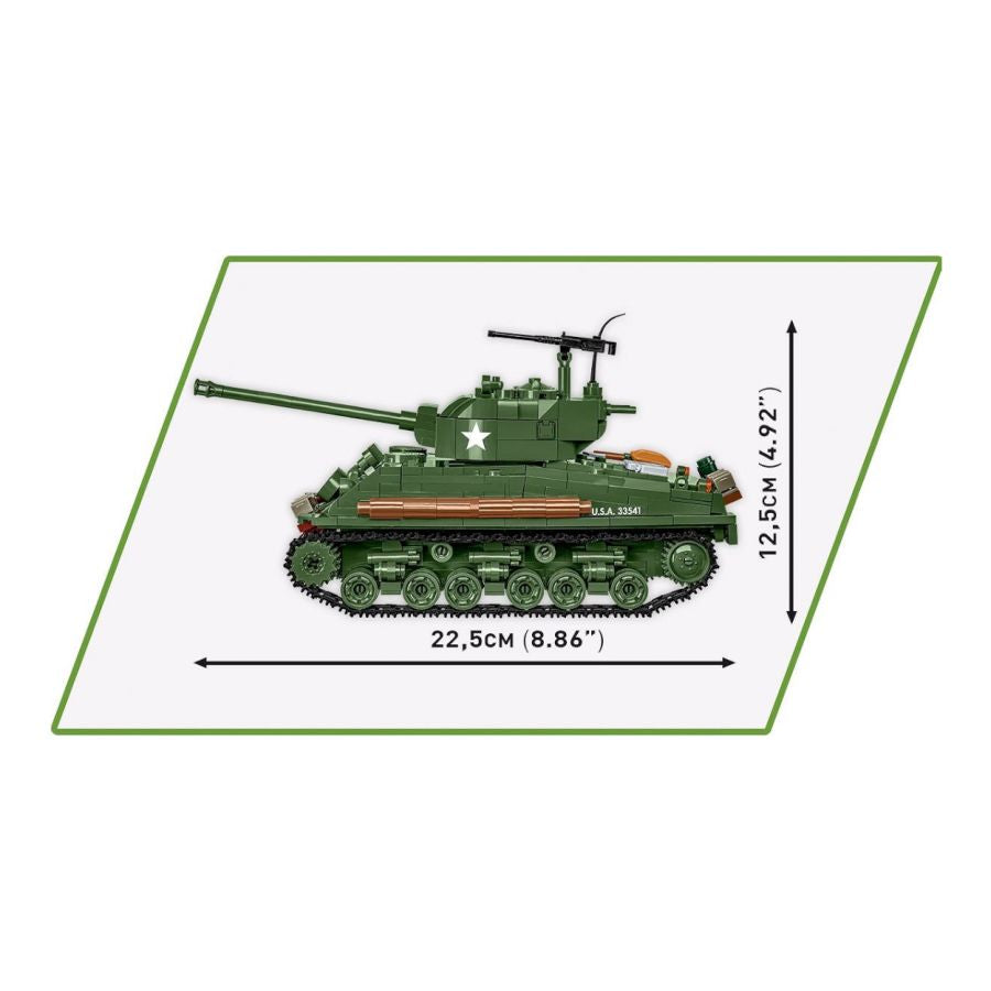 World War 2 - Sherman M4A2E8(76)W (865 Pcs)