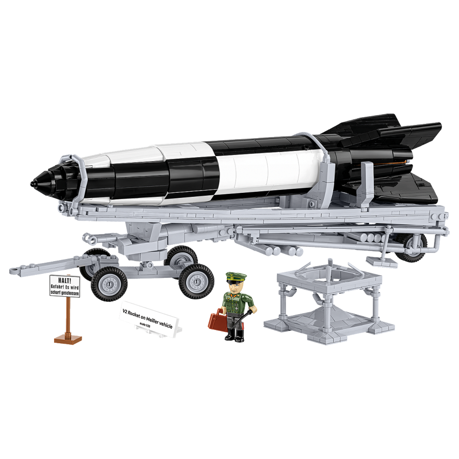 World War 2 - V2 Rocket On Meiller Exclusive (1191 Pcs)