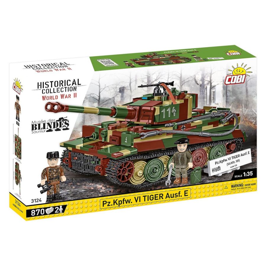 World War 2 - Pz.Kpfw. VI Tiger Ausf.E (870 Pcs)