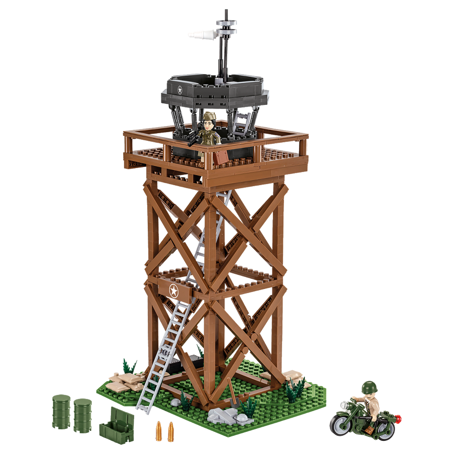 World War 2 - U.S. Control Tower (664 Pcs)