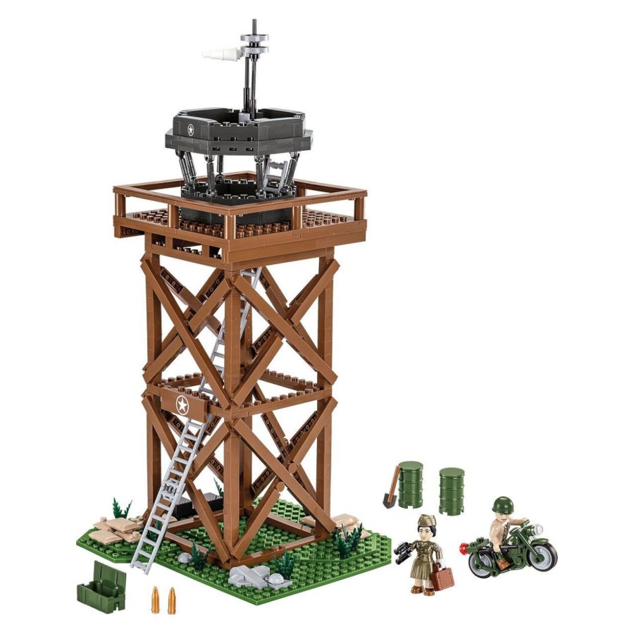 World War 2 - U.S. Control Tower (664 Pcs)