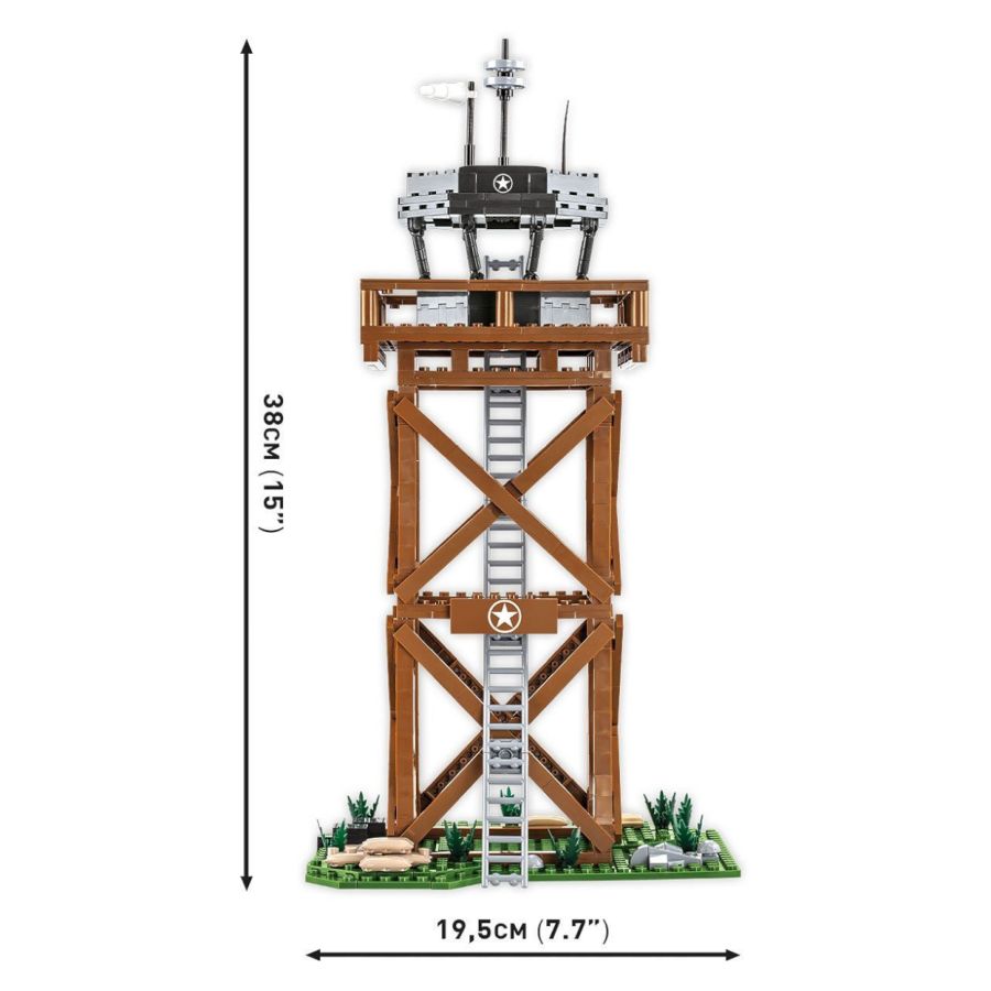 World War 2 - U.S. Control Tower (664 Pcs)