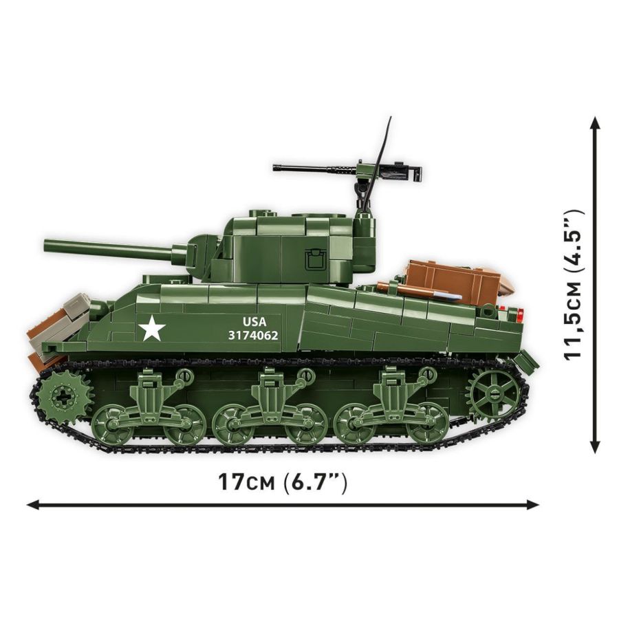 World War 2 - M4A1 Sherman (663 Pcs)
