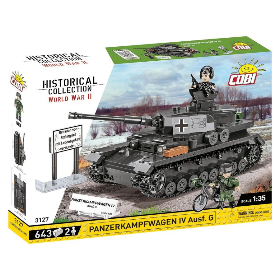 World War 2 - Panzerkampfwagen IV Ausf (643 Pcs)