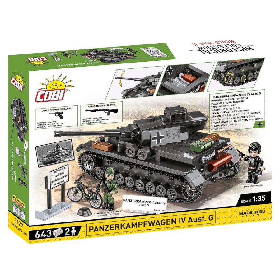 World War 2 - Panzerkampfwagen IV Ausf (643 Pcs)