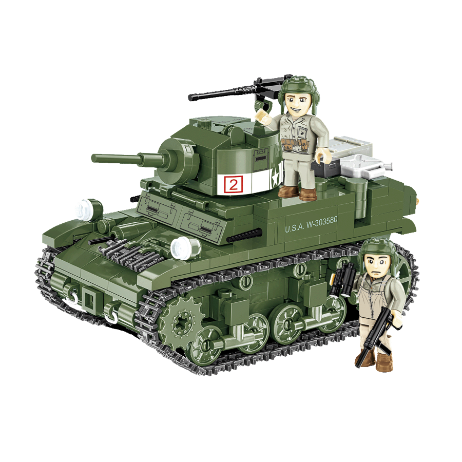 World War 2 - M3 Stuart (511 Pcs)
