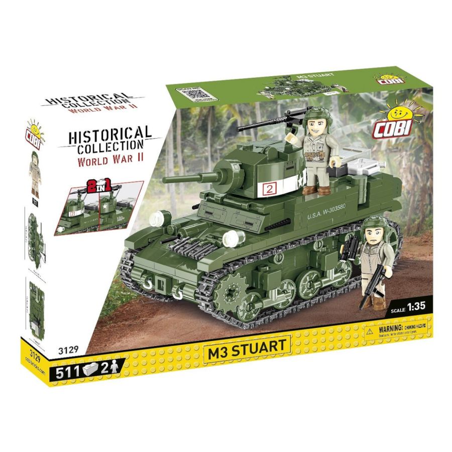 World War 2 - M3 Stuart (511 Pcs)