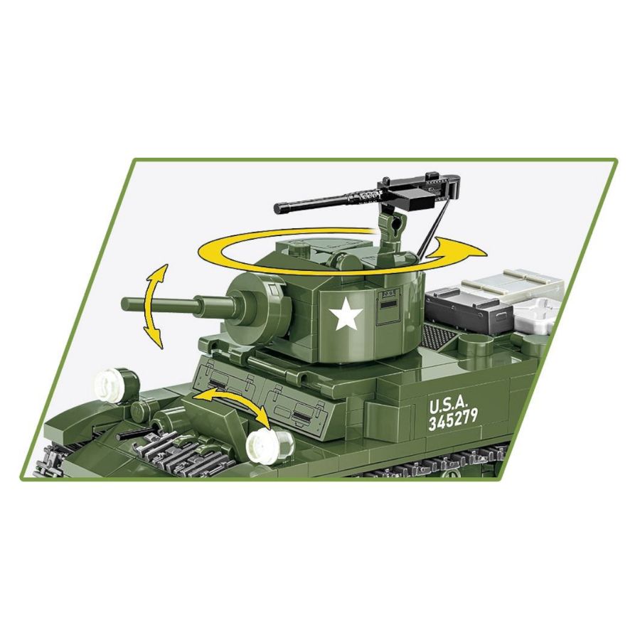 World War 2 - M3 Stuart (511 Pcs)