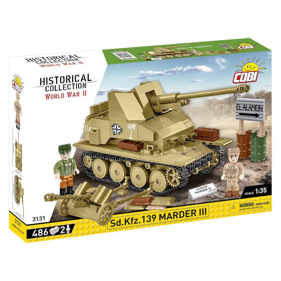 World War 2 - Sd.Kfz.139 Marder III (486 Pcs)