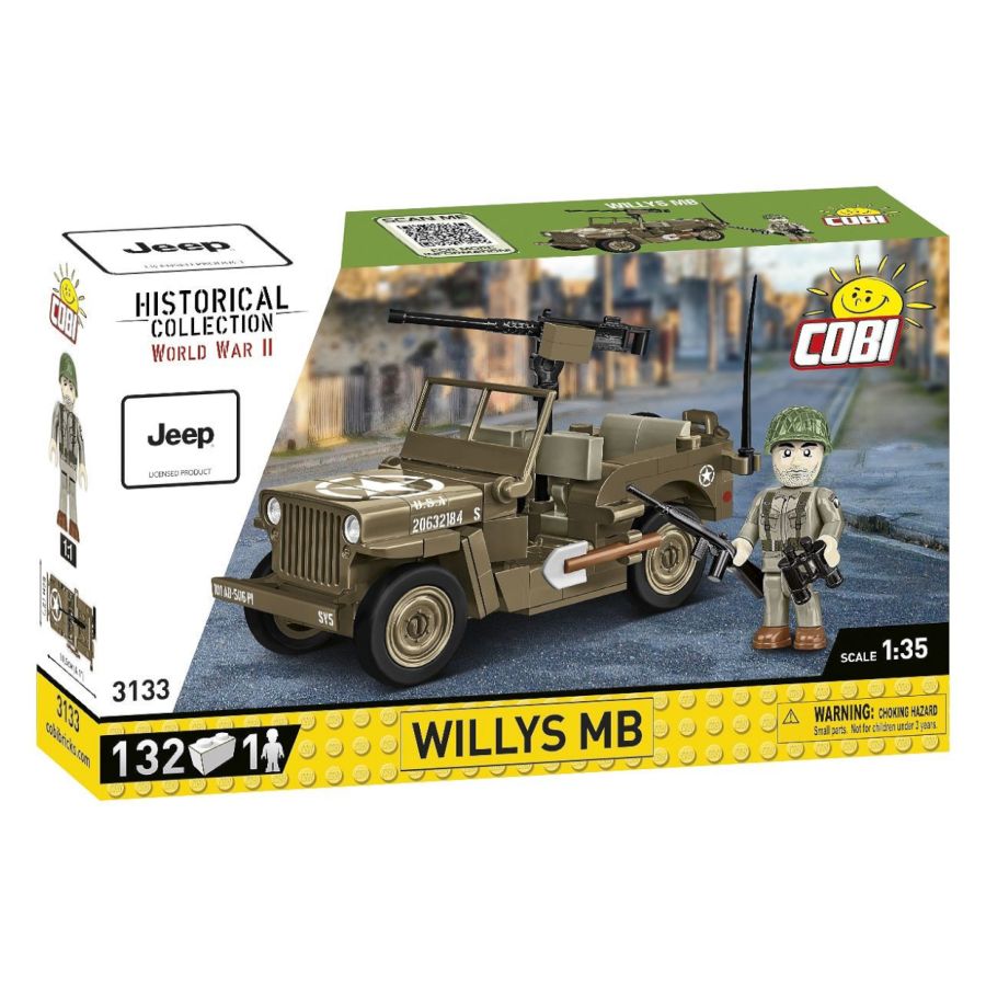 World War 2 - Willys MB (132 Pcs)