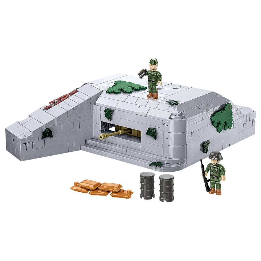 World War 2 - German Bunker Regelbau 667 Construction Set (642 Pieces)