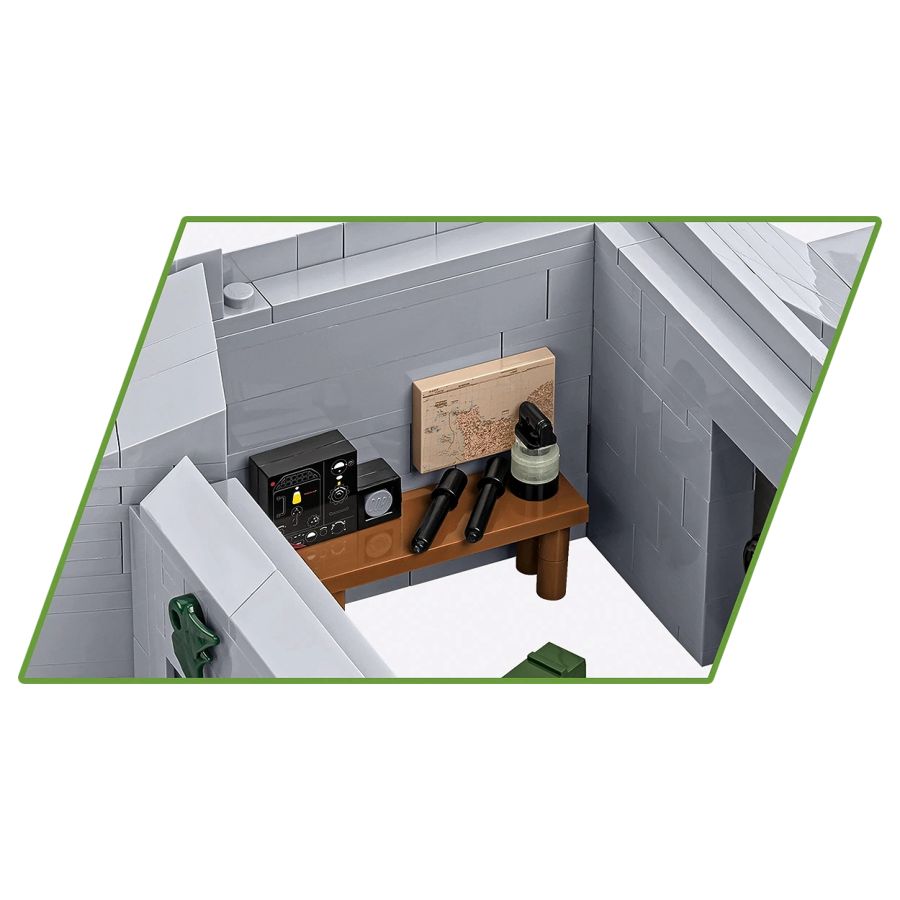 World War 2 - German Bunker Regelbau 667 Construction Set (642 Pieces)