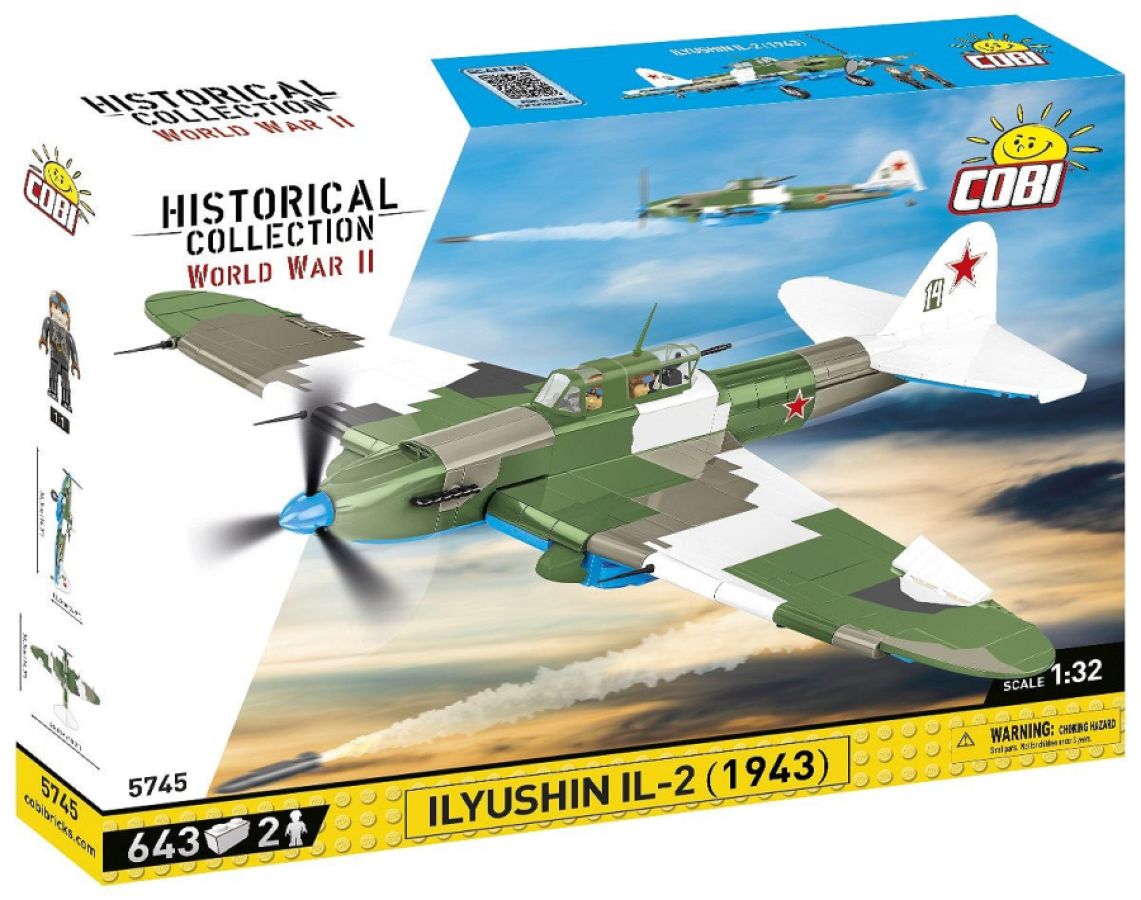 World War 2 - Ilyushin IL-2 1943 (636 Pcs)