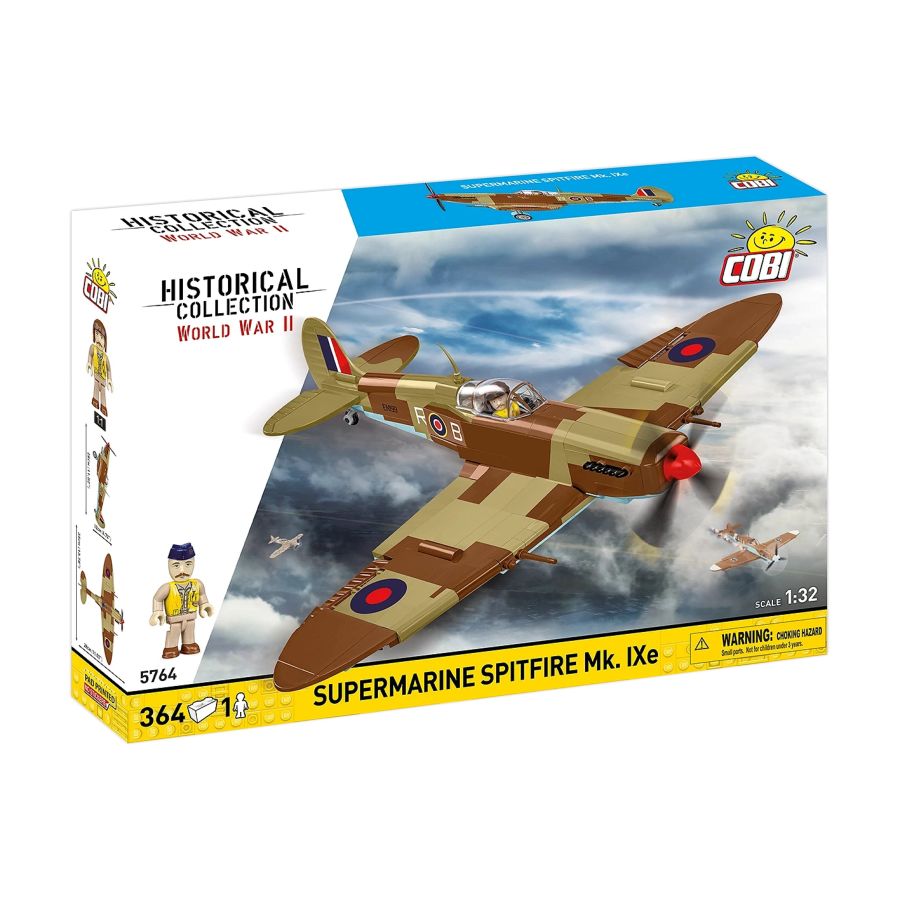 World War 2 - Supermarine Spitfire MK. IXE Construction Set (364 Pieces)