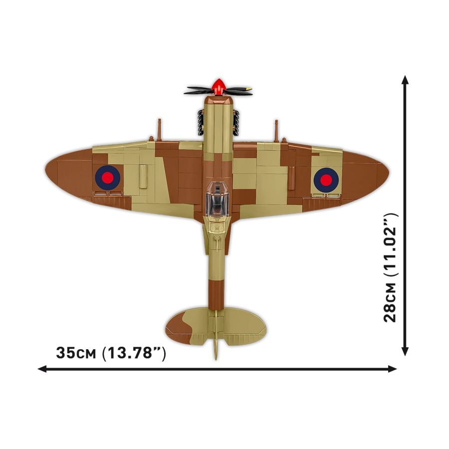 World War 2 - Supermarine Spitfire MK. IXE Construction Set (364 Pieces)