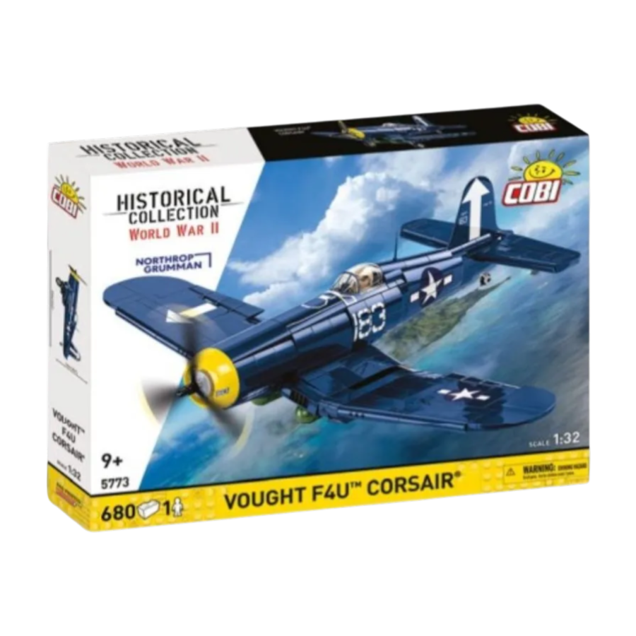 World War 2 - Vought F4U-1 Corsair Brick Kit (650 Pieces)