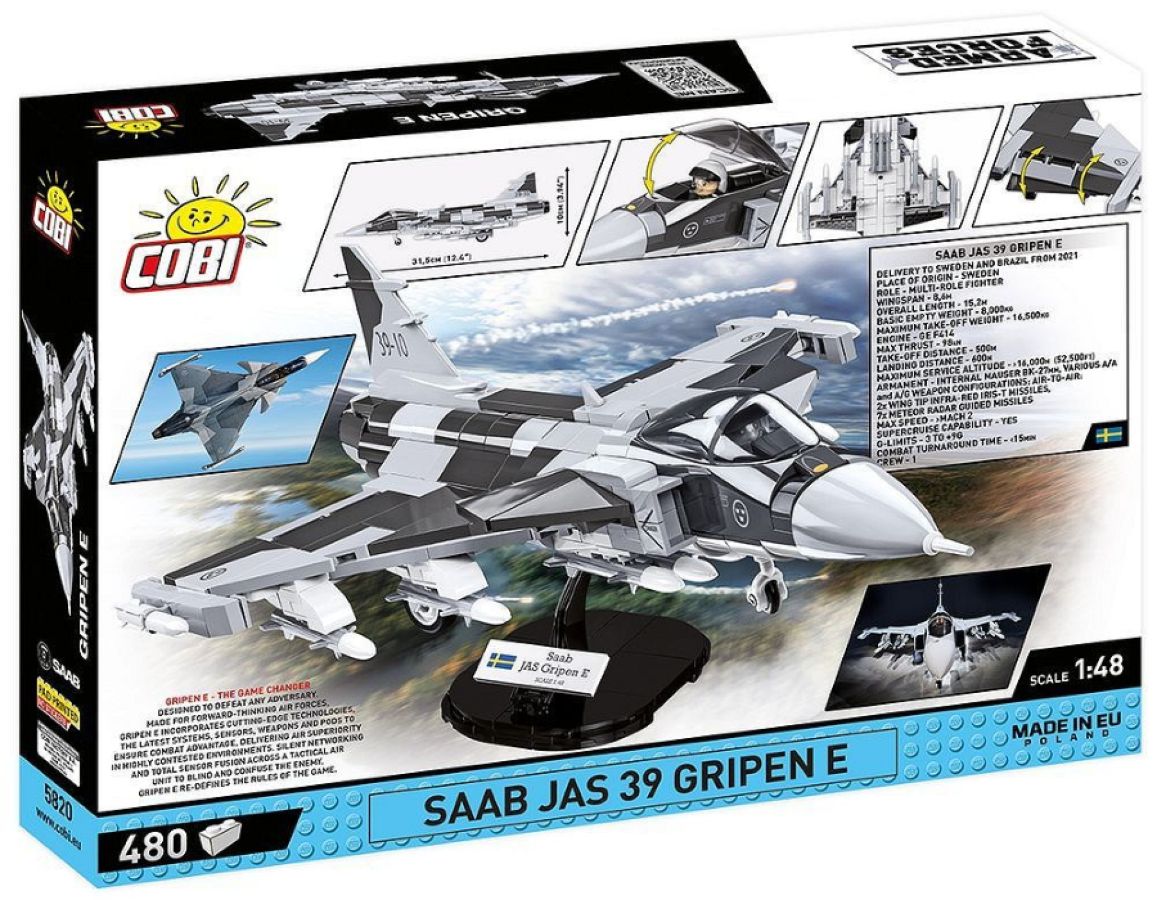 Armed Forces - Saab JAS 39 Gripen E (480 Pcs)