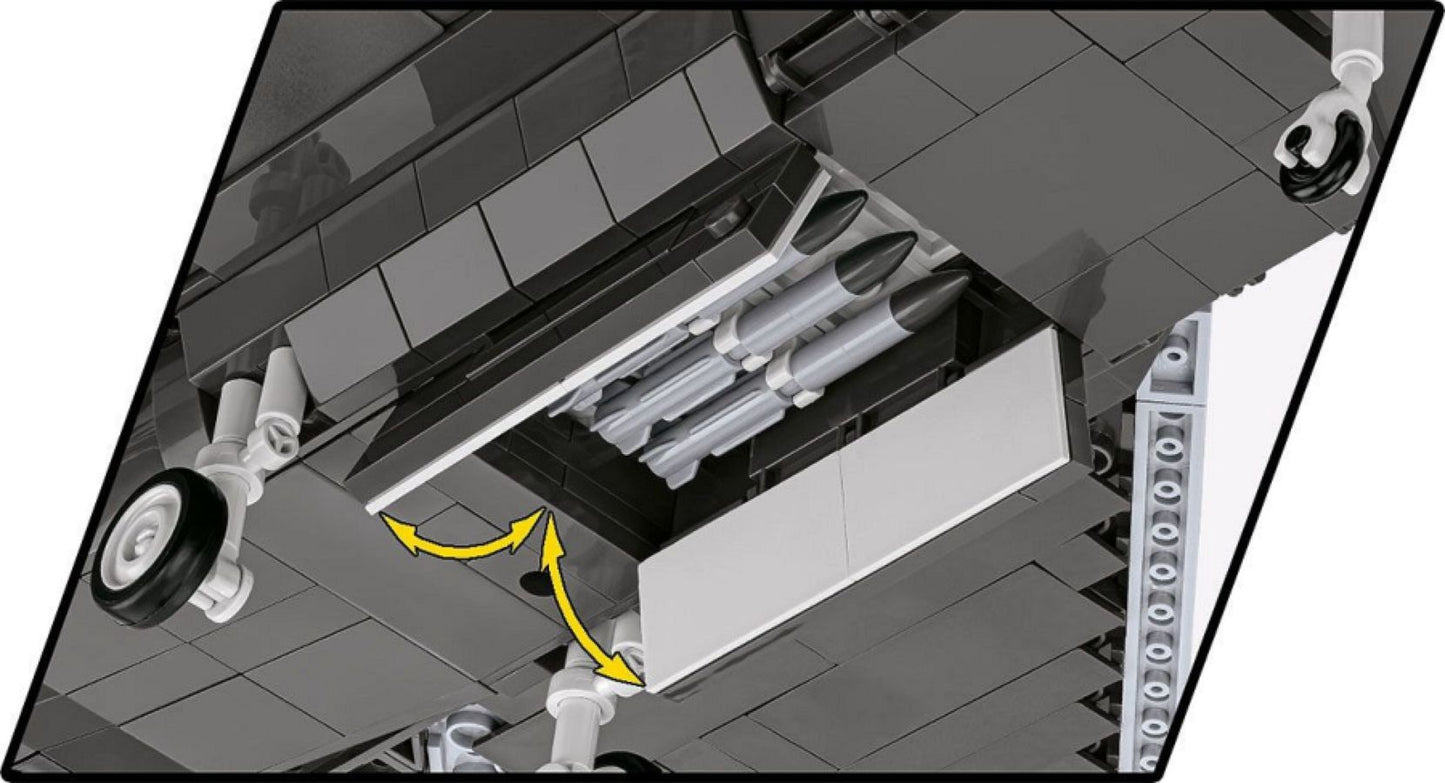 Armed Forces - Lockheed F-22 Raptor (695 Piece Kit)