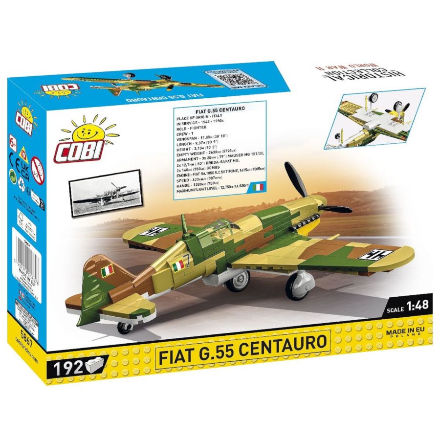 World War 2 - Fiat G.55 Centauro (192 Pcs)