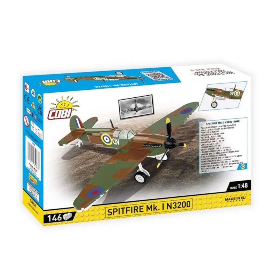 World War 2 - Spitfire MK.I N3200 (146 Pcs)