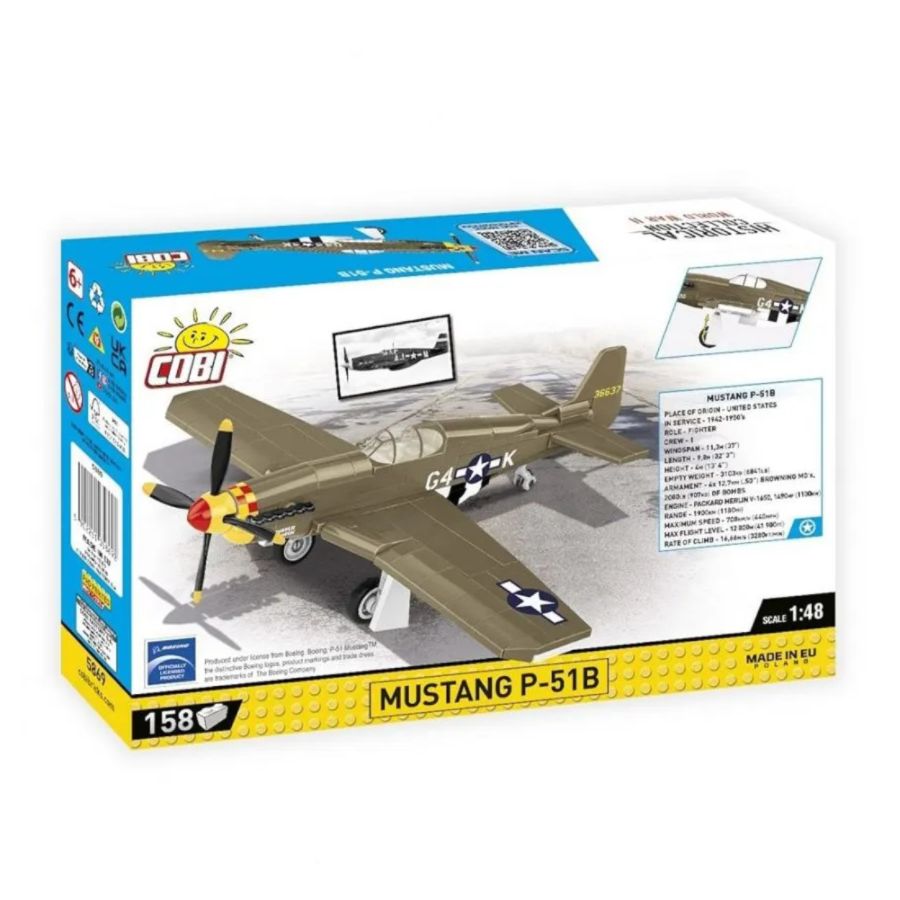 World War 2 - Mustang P-51B (158 Pcs)