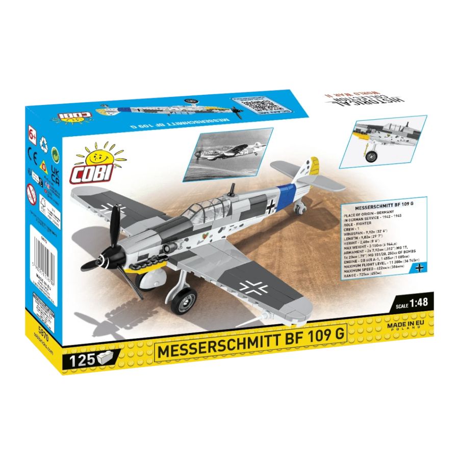 World War 2 - Messerschmitt BF 109 G (125 Pcs)