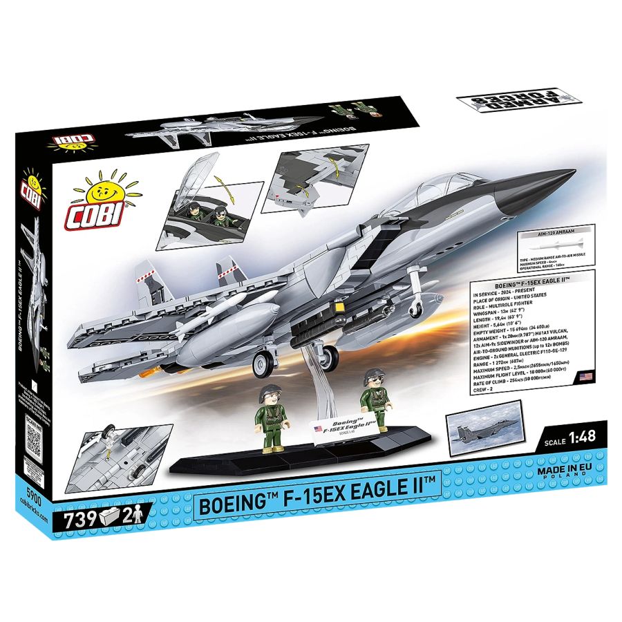 Armed Forces - Boeing F-15X Eagle II Construction Set (739 Pieces)
