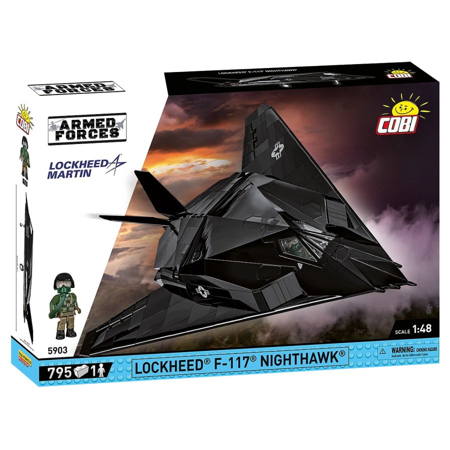Armed Forces - F-117 Nighthawk Construction Set (795 Pieces)